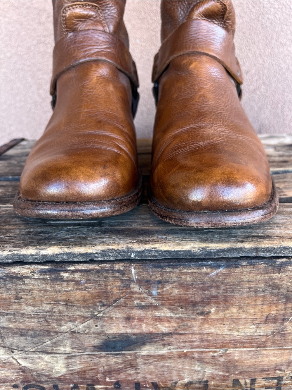 Frye Phillip harness tall boots - Picture 6 of 13